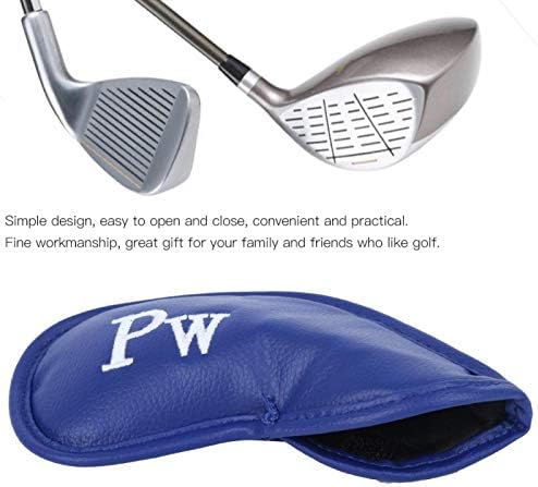 Capas de cabeça de ferro de golfe Neoprene Golf Club Protector 12pcs Acessório universal de capa de cabeça durante viagens