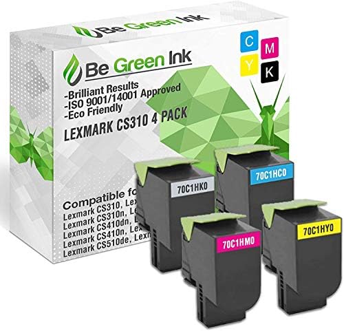 BE TONER COMPATÍVEL DE INGLÃO VERDE CARTRIGE DE TONER PARA LEXMARK CS310DN CS410DN CS310N CS310 CS510DE CS410N CS410