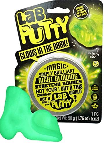 Putty brilho de laboratório na noite super brilhante de Ja-ru. Putty recarregável Melhor pensamento Smart Crazy Stress Relief