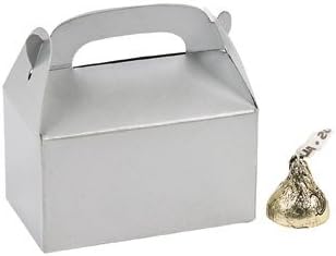 24 mini caixas de tratamento de prata - Favor de festas e bolsas de boa
