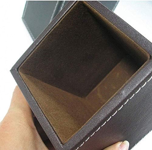 ZYHMW Pen Holder- Caixa quadrada de caneta quadrada Caixa de artigos de papelaria Fashion Caixa de armazenamento Multifunção de material de escritório