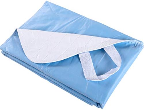 Happynites Bed Pads para idosos, adultos e crianças - 2 pacote com alças, 36 polegadas x 52in, lavável, resistente à água