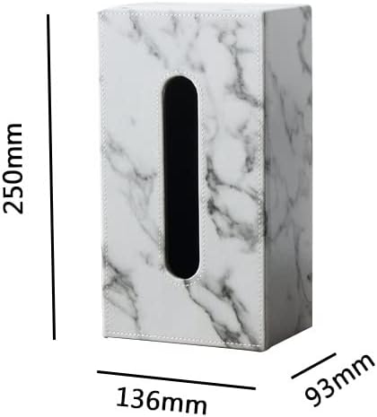 Ganfanren Marble Ink Tissue Box Family Living Room de cozinha caixa de armazenamento de armazenamento de guardanapos