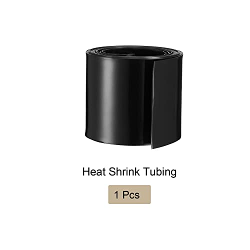 Tubo de tubo de encolhimento de calor do rebaixamento Bateria de PVC fino, [para 26650 elétrica, bateria DIY] - 43mm de 2 m de