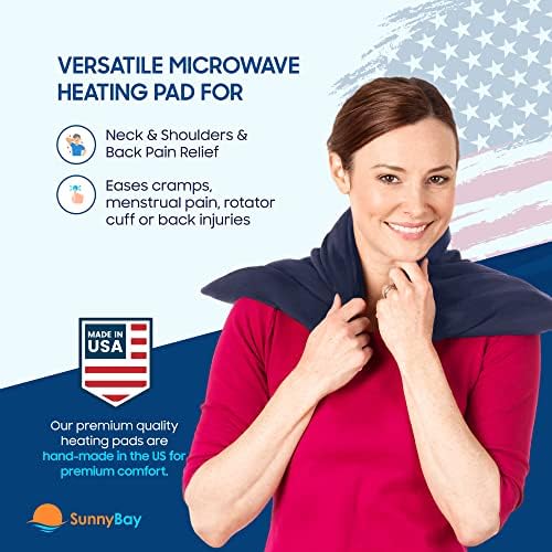 Sunnybay extra -largo e pequenas almofadas de aquecimento - Microwavable HOIST HOT HOT PACK