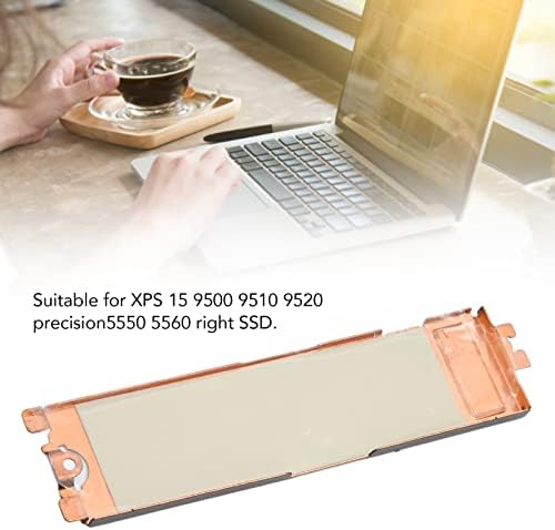 Tampa de dissipador de calor SSD, liga de alumínio durável SSD SSD Refrigere o caddy do dissipador de calor compatível com NVME