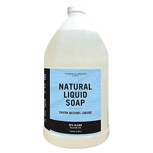 Caron & Doucet - Sabão líquido de lavanda | Sabão hidratante natural para reabastecimento de mãos e corpo | Fórmula