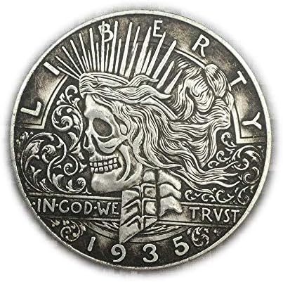 Deep escultura em relevo em 1935 US Wanderer Comemorativo Coin Coin Coin Micro-Capítulo CollectionCoin Collection Coin Comemoration