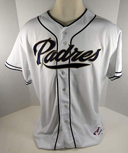 San Diego Padres Blank Jogo emitido Jersey White - Jerseys MLB usada