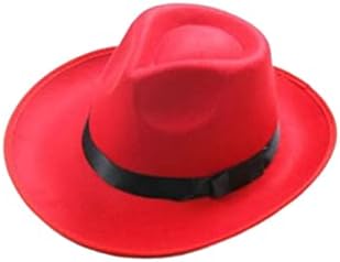 Unissex sólido retrô fedora roll up wide brim hat chapéu jazz chapéu de elegância de dança de dança moda de noiva