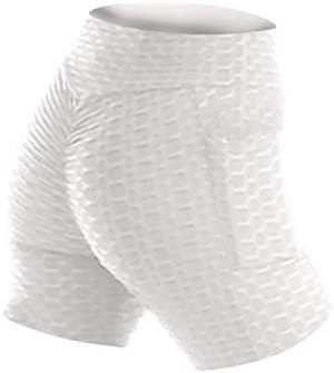 Calças de ioga de tamanho feminino 2x calças coloridas esportes de bolso esportes shorts soltos ioga calças de ioga