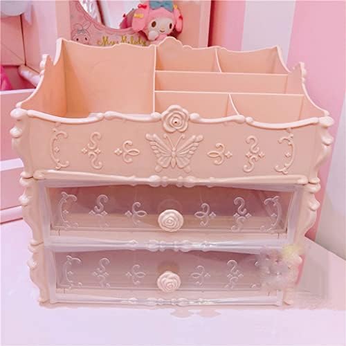 Caixa de cosméticos de arco rosa xdkll