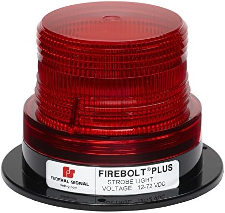 Signal Federal 220200-04 Firebolt mais Red 3,61 Beacon Strobe