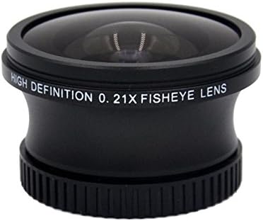 0,21x lente de olho de peixe de alta definição para a Sony Handycam DCR-SR220