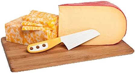 A faca de queijo OKP2, as facas de queijo com uma lâmina patenteada única, amarelo
