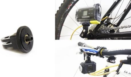 ACTION MOUNT® - Adaptador de conversão universal para montagens de cames esportivas, com parafuso da câmera. Este