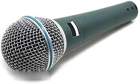 WSSBK Um microfone com fio dinâmico super-cardióide profissional para vocais ao vivo de vocais ao vivo Karaoke Stage Studio