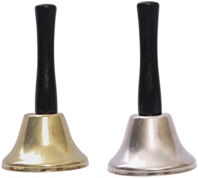 Happyyami 2pcs Christmas Metal Bell RATE