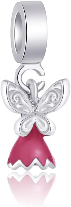 Felixtastore 2022 Pink Crystal Hearts Crown Flowers Charms Minchas Fit Fit Brand Original Bracelets & Bangles