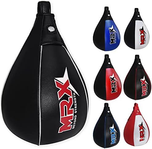 MRX Speed ​​Punching Bags de couro genuíno MMA Speed ​​Bag Muay Thai Speedkills Punchando, Dodge Screting Schout para Saco