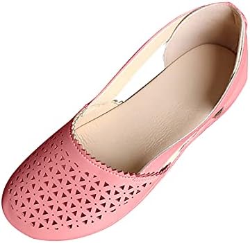 Sandálias femininas de verão moda casual cor sólida oca sandálias respiráveis