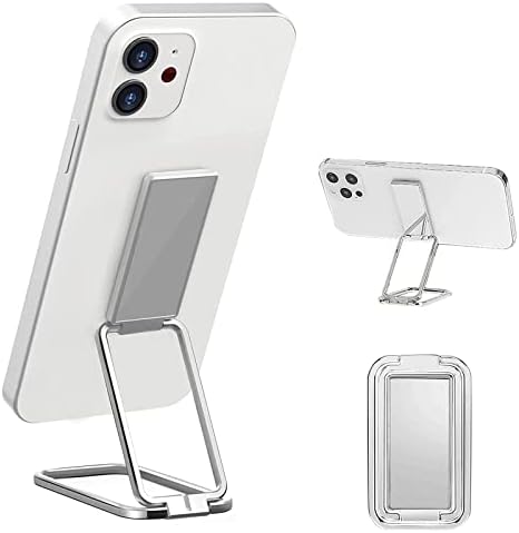 Anel de telefone Headdy Titular de dedo Kickstand [1 pacote], 360 ° Rotação do celular Back Grip Phone dobrável Stand para mesa Compatível