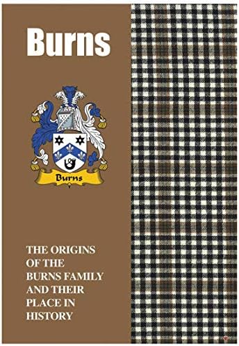 I Luv Ltd Burns Ancestry Livrelet Breve História das Origens do Clã Escocês