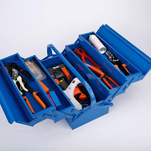 BKDFD Toolbox Iron Iron portátil multifuncional caixa dobrável caixa de ferramentas