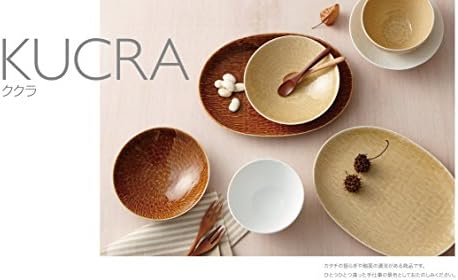 小田 陶器 Kucra Long Dish, 270 × 193 × 26, Candy, esmalte