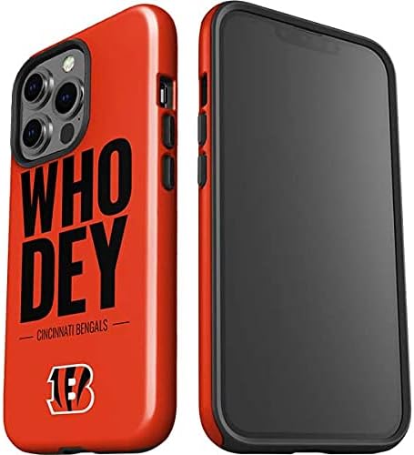 Skinit Impact Phone Case Compatível com o iPhone 13 Pro - Oficialmente licenciado NFL Cincinnati Bengals Team Lema Design