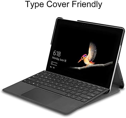 Superfície Go 2 2020 Case, Gylint Slim Fit Leather Smart Case Caso com pencel titular para Microsoft Surface Go 2 2020