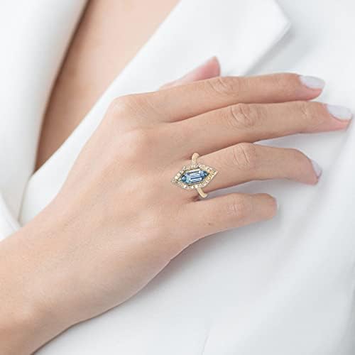 2023 Novos anéis de engajamento proposta de aniversário de joalheria presentes de noiva de noiva anéis
