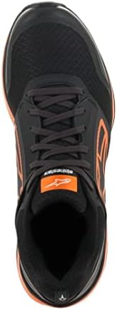 Alpinestars Sapato de Meta Trail masculino, preto/laranja, 8