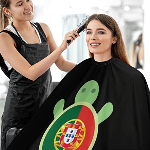 Portugal Tartaruga de tartaruga barbeira capa profissional corte de cabelo cabeleireiro de avental capa barbeiro acessórios para