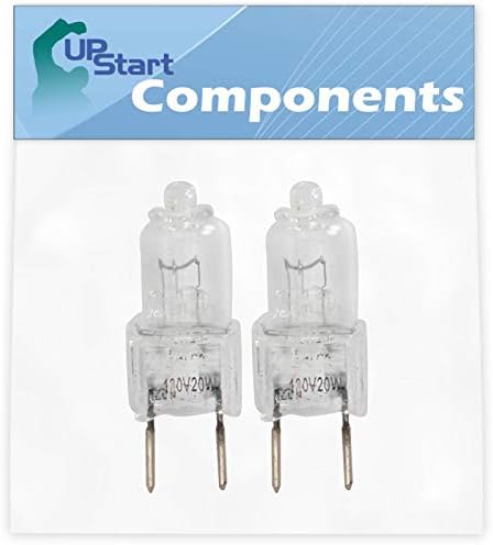 2-Pack 4713-001165 Substituição da lâmpada de halogênio do microondas para Samsung ME18H704SFS/AA-0000 Microondas-compatível