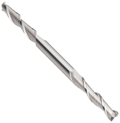 YG-1 E2005 Cobalt Steel Square Nariz End Mill, extremidade dupla, alcance longo, acabamento não revestido, hélice de 30 graus,