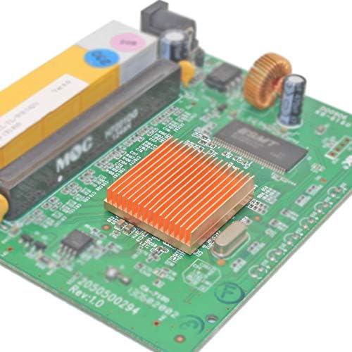 Pure Capper Heatlestring 25x25x7mm / 0,98x0.98x0,28 polegadas para resfriamento eletrônico de chip