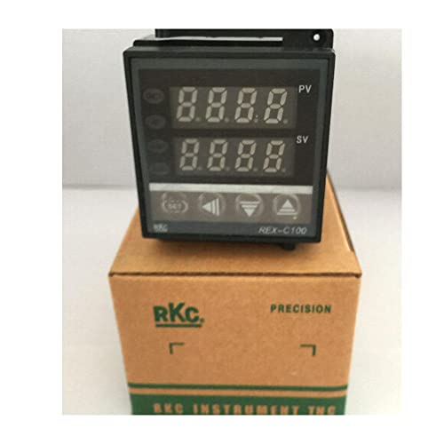 Controle de temperatura digital PID REX-C100 ThermoCouple REX-C100FK02-M*uma saída de relé