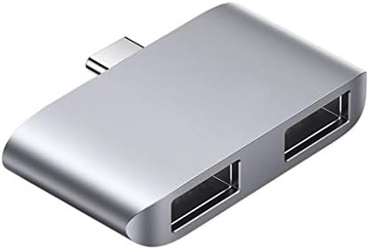 USB C Hub 2in1 Tipo C 3.1 a 2 USB 3.0 5Gbps Splitter para o teclado Pro Mouse Printer USB Wi-Fi Tablet PC Hub USB