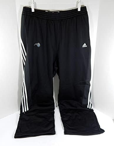 2013-14 Orlando Magic Team emitiu calças pretas 2xl DP46841 - jogo da NBA usado