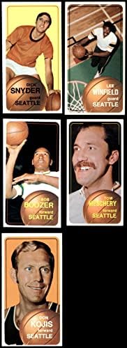 1970-71 Topps Seattle Supersonics Set Seattle Supersonics EX/MT Supersonics