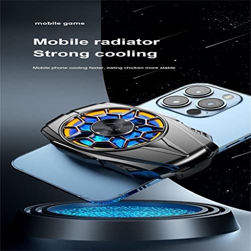 FZZDP Universal Mini Telefone Mobile Radiator Radiador portátil Telefone de refrigeração do jogo de ventilador Sistema de refrigerador