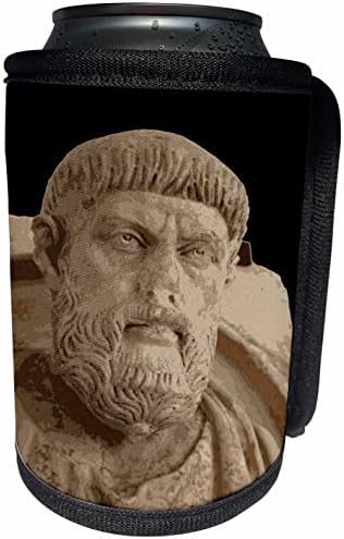 3drose Aristóteles estátua de filósofo grego - enrolamento de garrafa mais fria