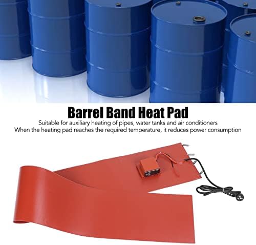 Aquecedor de balde de tambor, tambor de petróleo Silicone Spring Termostatic Barrel Band Pad para fábrica Industrial 2000W 200L para uso da aplicação da indústria Uso