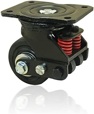 Kenid 3inch Silent Amoting Wheel Universal With Wheel Wheel Anti-Sísmico Caster para Equipamento Pesado Portão Industrial