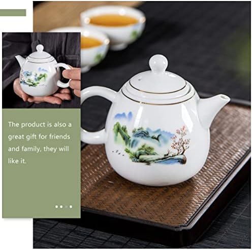 TEAPOT CERAMICO Hemotão TEAPOT TEAPOT TEAPOT TEAPOTTLETA TEAKETTLE Doméstica chá de chá de chá de chá de chá de chá