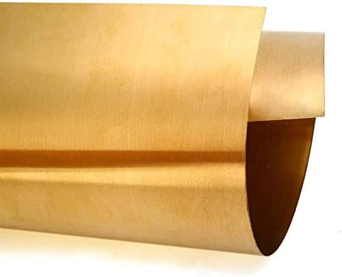 Z Criar design Placa de latão de latão Metal de metal folha de papel alumínio Lenght 500mm Metal Cobper Foil