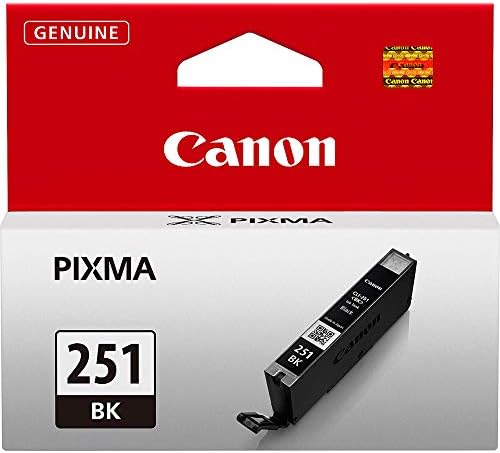 Canon PGI-250XL High-Yield Black Ink Tank & CLI-251 BLACK Compatible to iP7220,iP8720,iX6820,MG5420,MG5520/MG6420,MG5620/MG6620,MG6320,MG7120,MG7520,MX922/MX722