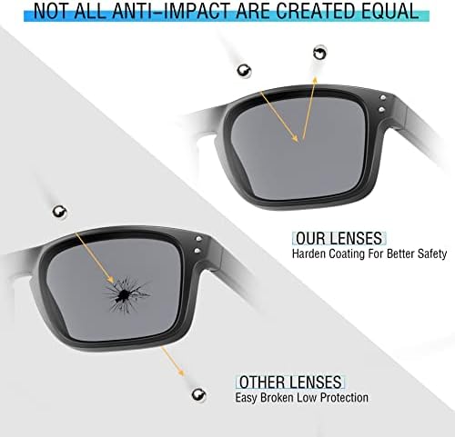 Lentes de substituição polarizadas de Bowyer para Costa del Mar Las Olas Sunglasses