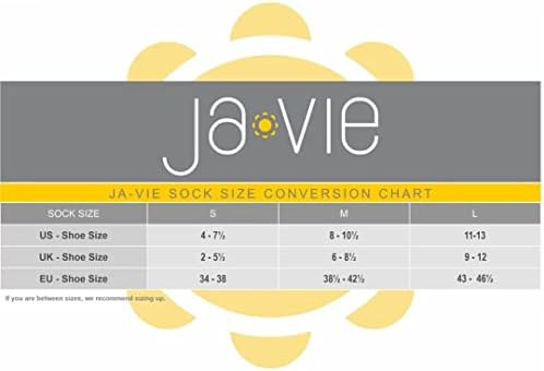 Ja Vie Javie 68% Merino Wool Performance Socha de joelho respirável para mulheres e homens